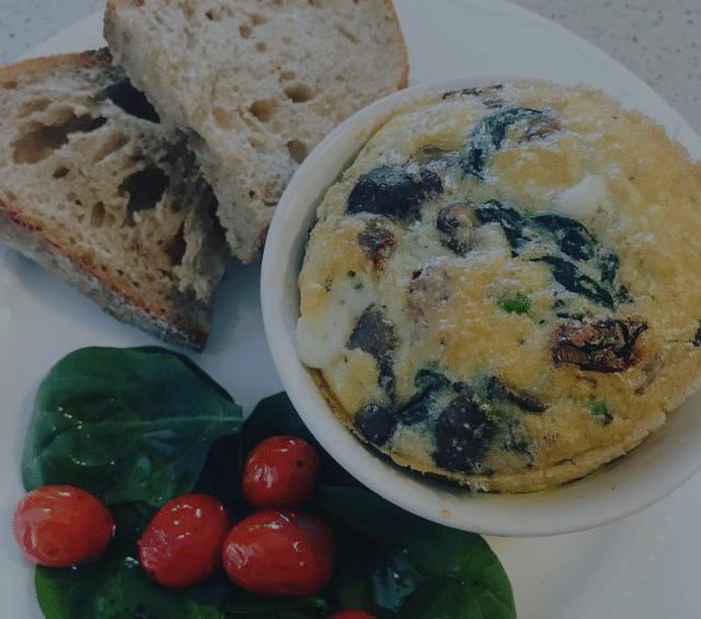 eggs with toast